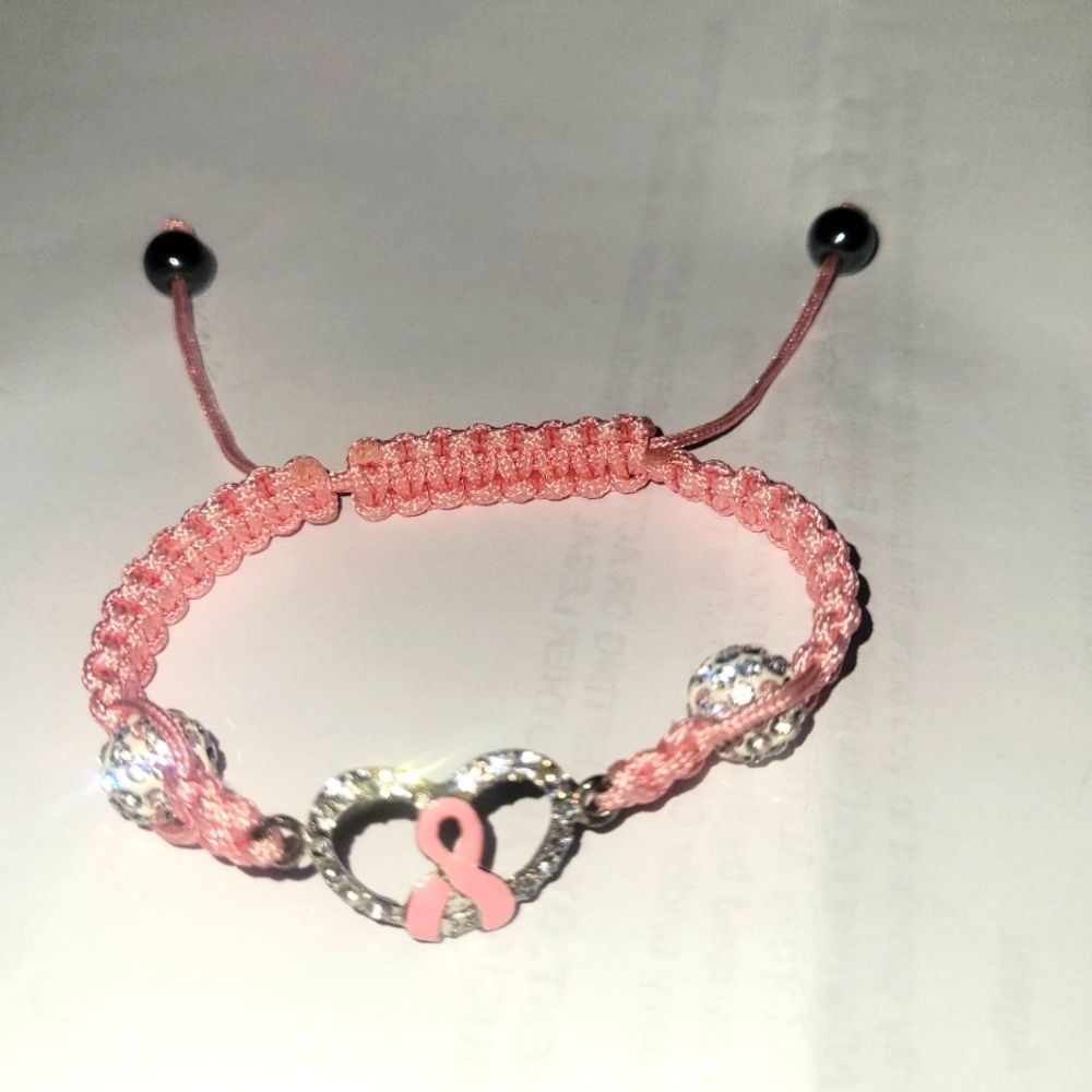 Stolen NOT FOR SALE!!! Pretty cancer survivor bracelet